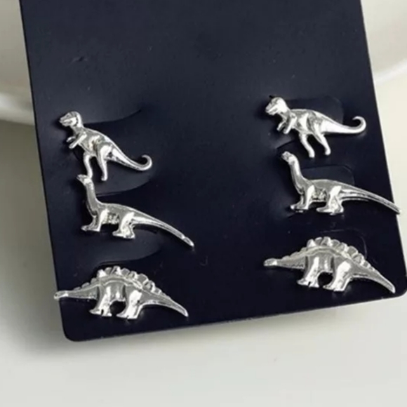 Dinosaur Gang Multi Earring Set - Picture 7 of 7